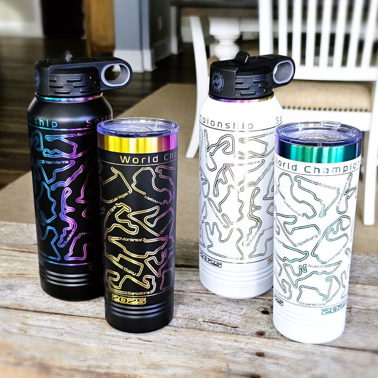 2024/2025 World Championship Series ION-Plated stainless steel bottle (NEW)