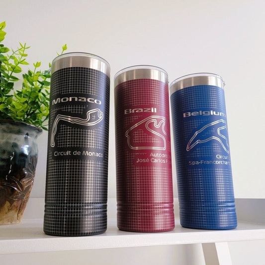 Motorsport World Racing Circuit 22 oz tumbler - Microstep Customs
