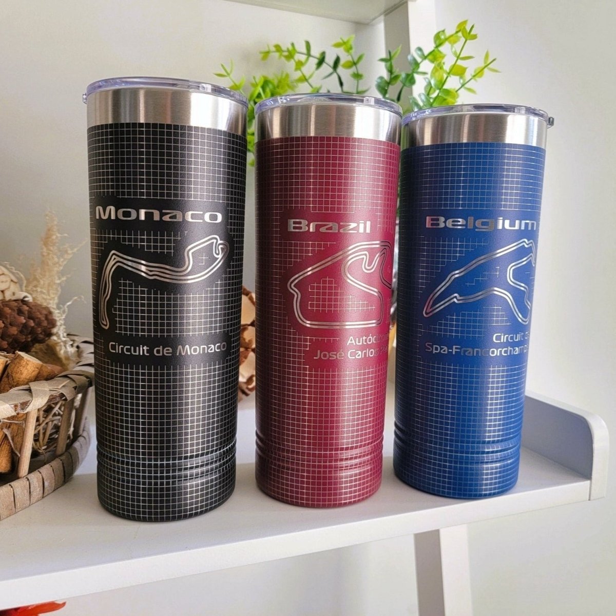 Motorsport World Racing Circuit 22 oz tumbler - Microstep Customs