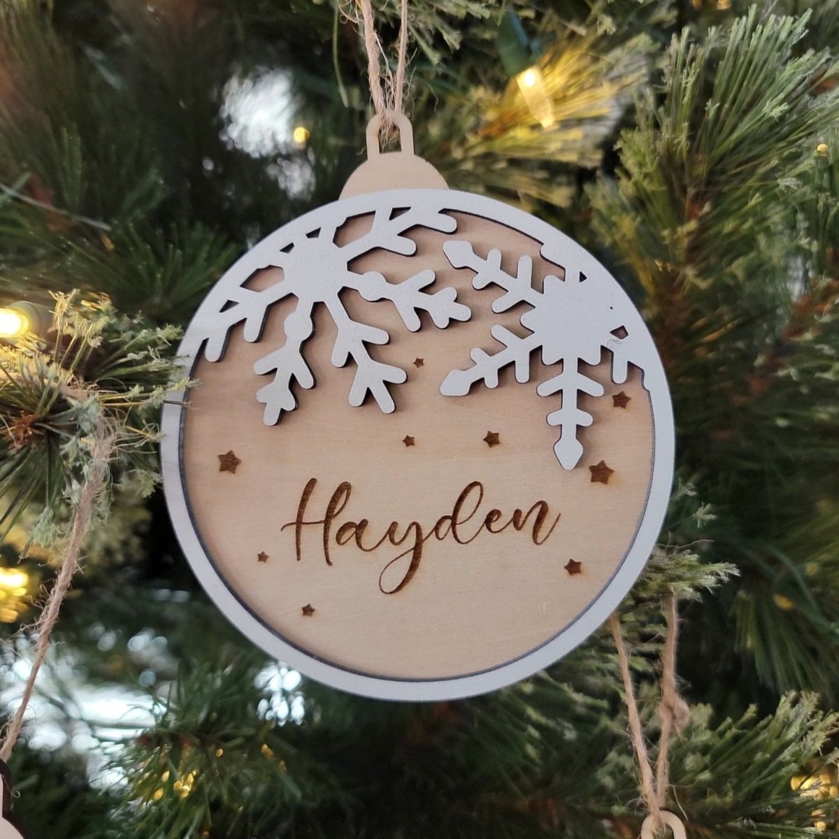 Personalized Christmas Ornament - Microstep Customs